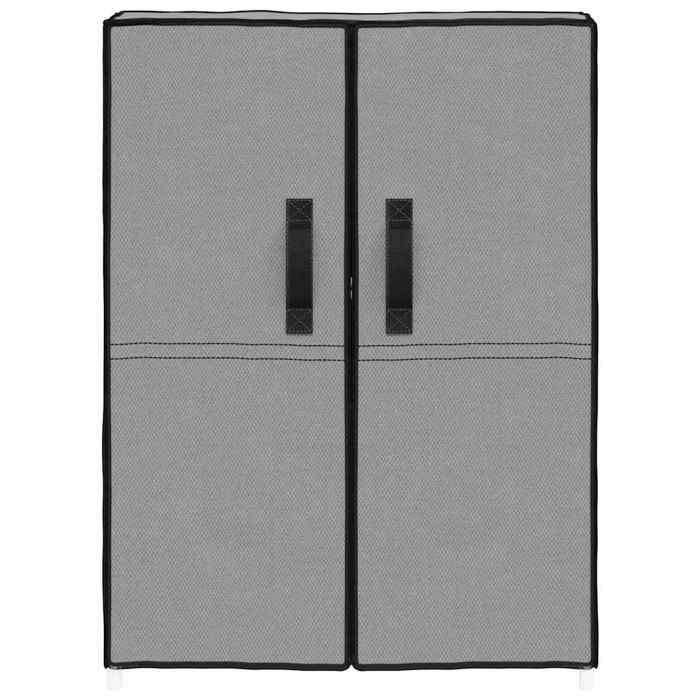 Magnifique Armoire à chaussures Gris 60x28x90 cm Tissu - design polyvalent - pour maison - Gris 1.7 kg 2026_697971