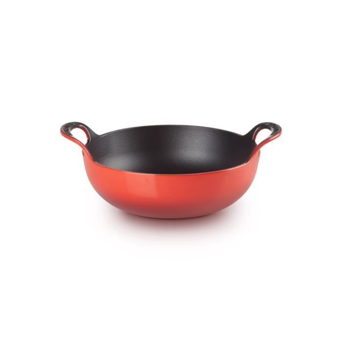 Plat Balti - Le Creuset - Fonte émaillée - 24cm - Cerise - 2.7L