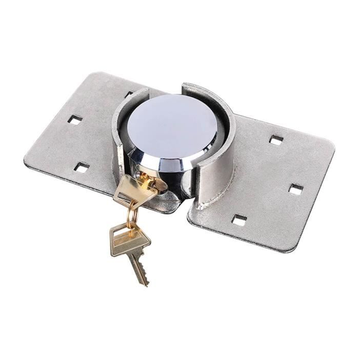 Cadenas ROLSON 30/40/50/60 Mm - Corps Acier Jaune, 3 Clés, Résiste à L'extérieur