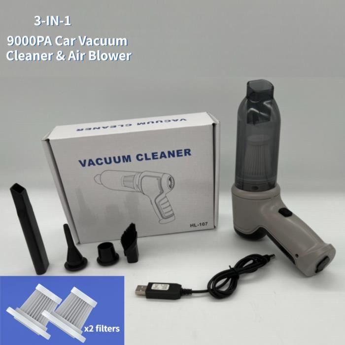 vacuum cleaner Aspirateur de voiture 2 en 1 Mini portable sans fil