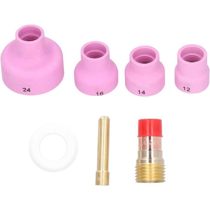 LAN Ensemble De Coupes De Soudage En Céramique Kit De Lentille À Gaz De