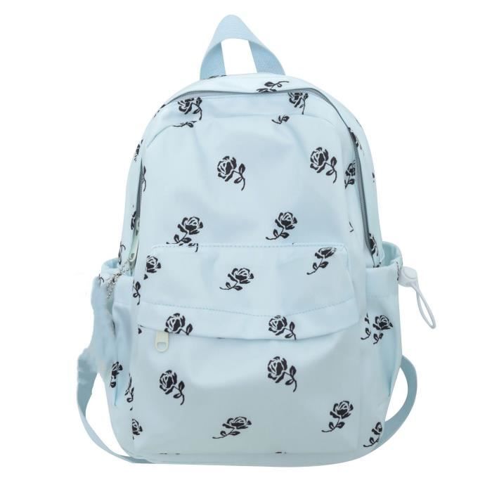 Sac à Dos Léopard Pour Femme - Léger Et Décontracté, Velours Côtelé, Pour Collège, Voyage, Quotidien - 8