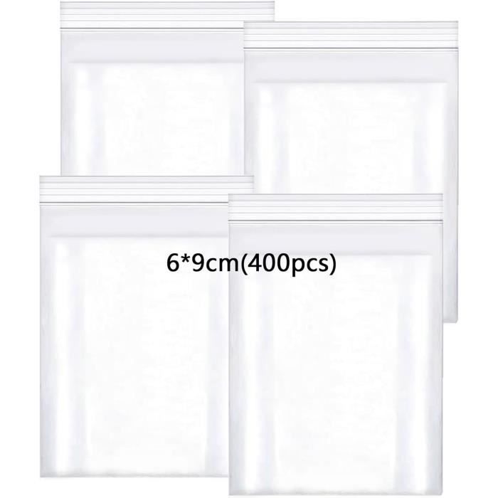 Lot De 700 Sachets ZIP 30 X 40 Cm - Sachets Plastique Transparents Refermables, Qualité Pro Pour Rangement Atelier Ou Cuisine