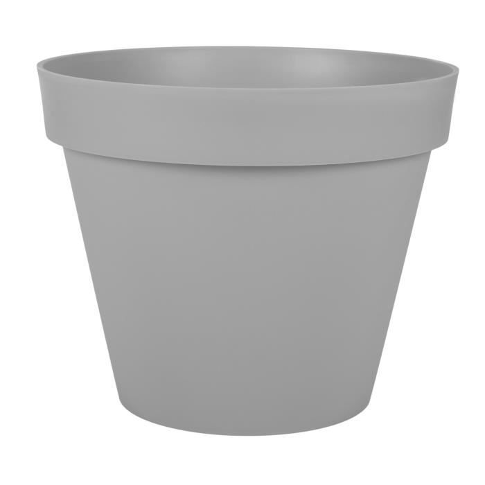 Gris béton EDA. Eda Soucoupe Ø40 pour pot de fleur Style Ø60 