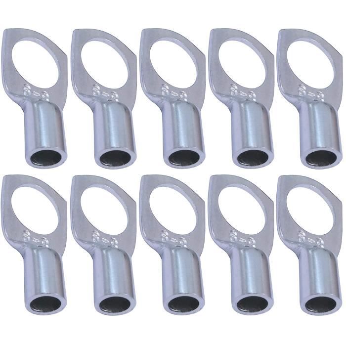 Lot de 10 Cosses Electriques à Oeillet Tubulaire Oeil Ø8mm Non — free download