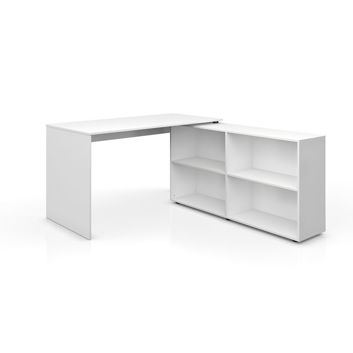 VICCO corner desk FLEXPLUS white - table de bureau informatique Bureau d'angle bureau PC