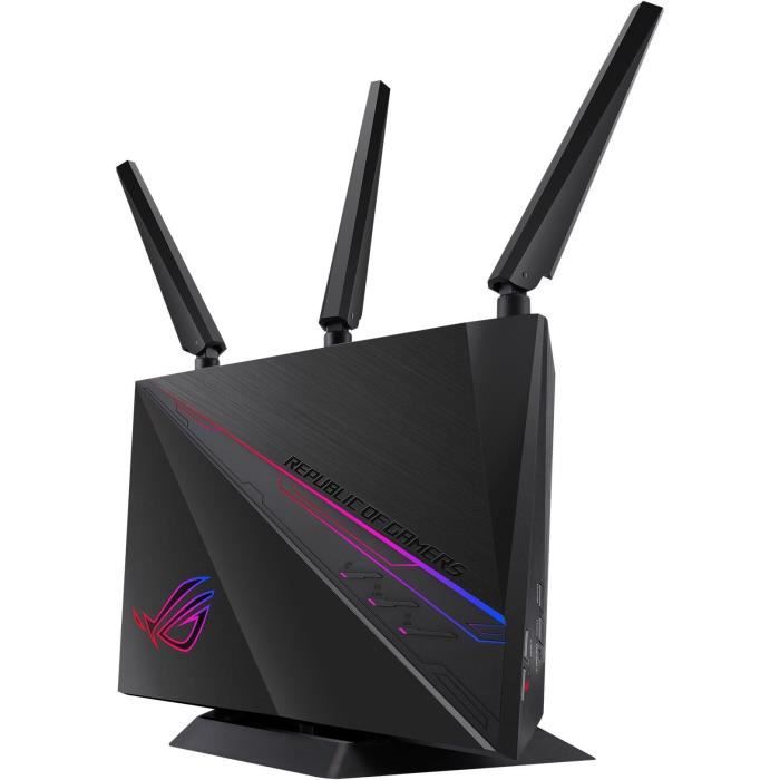 Routeur sans fil - ASUS Republic Of Gamers GT-AC2900 - Routeur Wi-Fi Gaming AC 2900 Mbps Double Bande MU-MIMO avec ROG Gaming