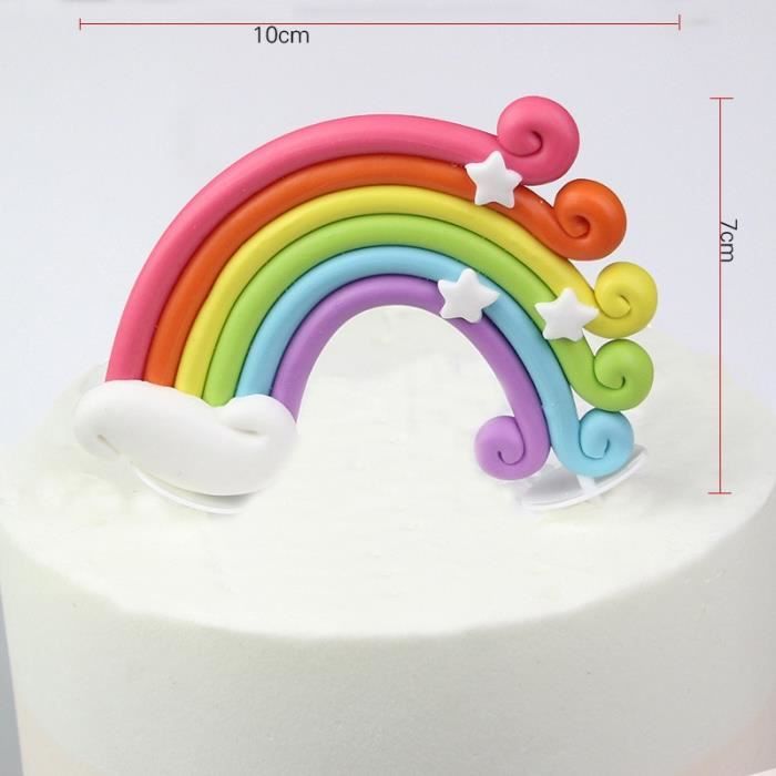 1pcs Decorations De Gateau Arc En Ciel 1 Ensemble Outils De Decoration De Gateau Pour Anniversaire Enfants Decoration De Gateaux Cdiscount Maison 1pcs Decorations De Gateau Arc En Ciel 1 Ensemble Outils De Decoration De Gateau Pour Anniversaire Enfants Decoration De Gateaux Cdiscount Maison
