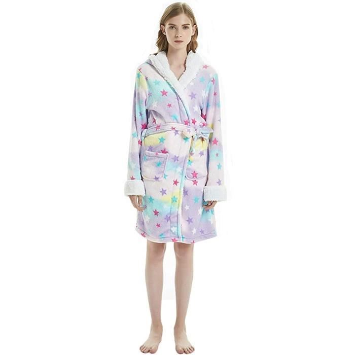 Robe de chambre licorne adulte outlet