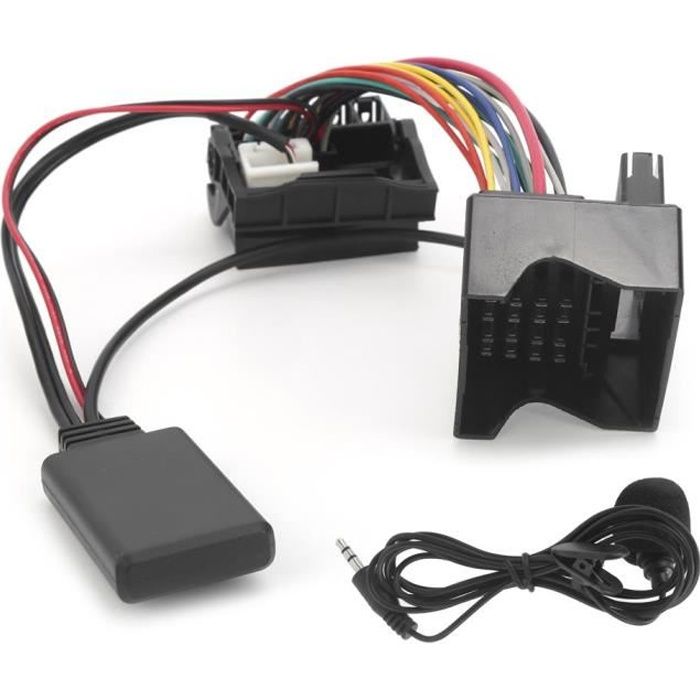 ARAMOX Accessoire de voiture Câble Bluetooth 5.0 AUX-IN de Voiture  Adaptateur Audio Convient pour Citroen C2/ C3/ C4/ C5/ C6 avec - Cdiscount  Informatique