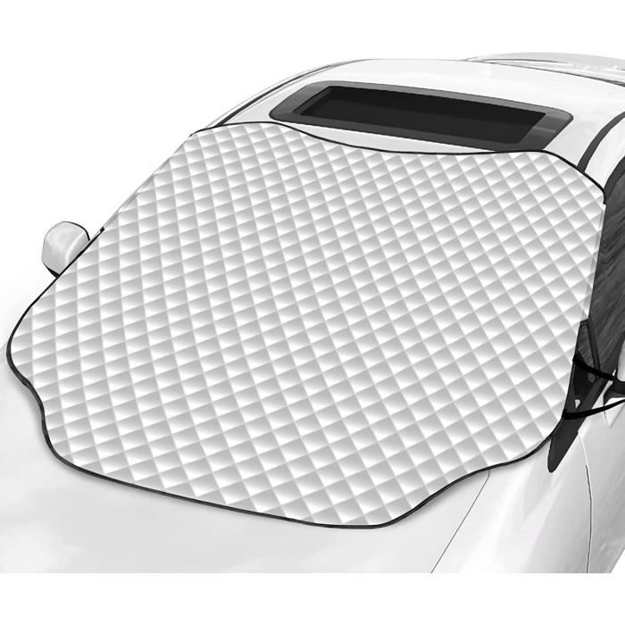 Produit Auto Pour L Hiver - Couverture Pare-Brise Voiture Bâche Pare Brise  Protection Magnétique Repliable - Cdiscount Auto