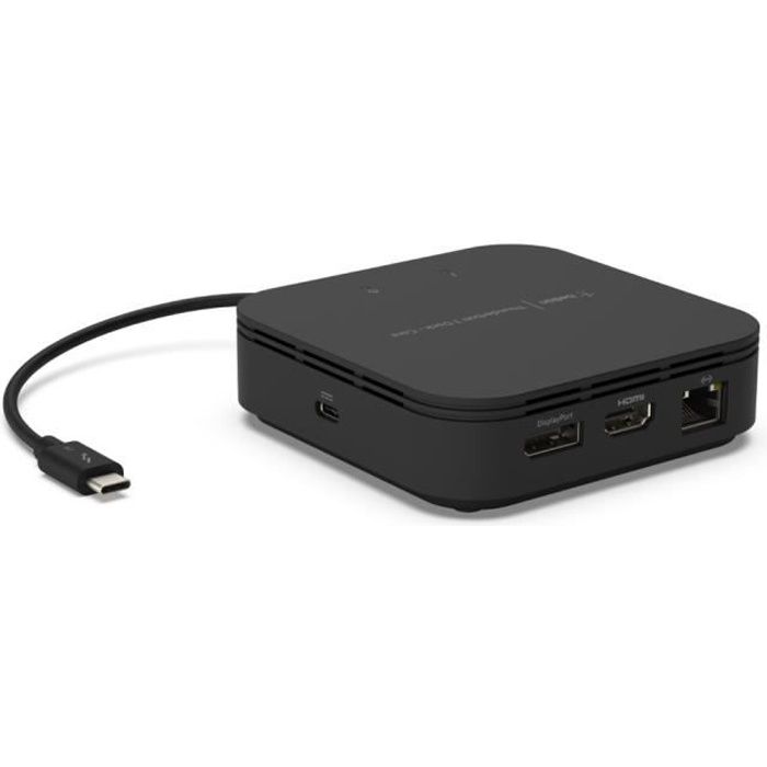 Station daccueil PC portable Belkin Station daccueil Thunderbolt 3 Dock Core Station daccueil PC portable Belkin Station daccueil Thunderbolt 3 Dock Core