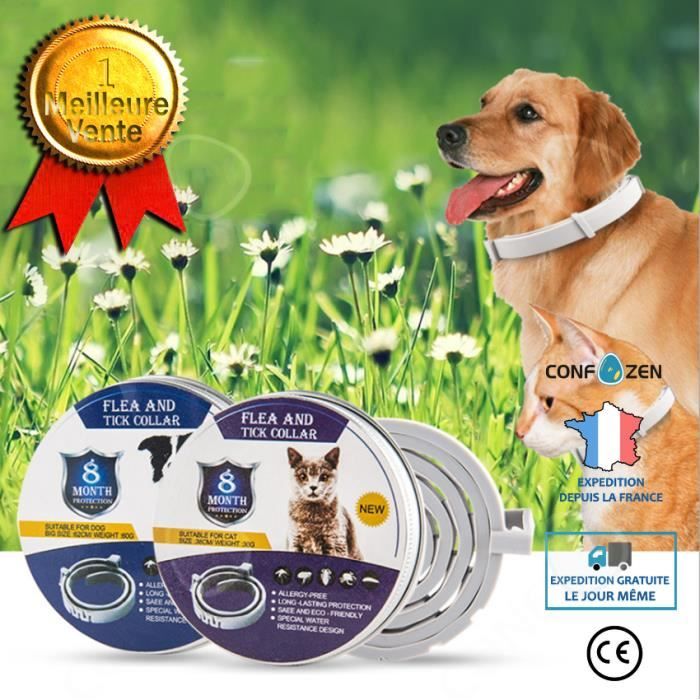 CONFO Collier anti-insectes pour petits et moyens