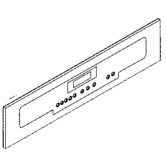 Bandeau verro pour Four DE DIETRICH Conçu pour DOP350WE11 Accessoire dappareil