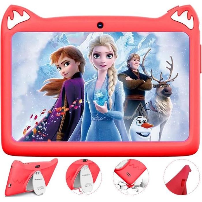 Tablette tactile Q88 pour enfant - Bleu - Double caméras - 512 Mo RAM - 8 Go de stockage - Informatique Tablette tactile Q88 pour enfant - Bleu - Double caméras - 512 Mo RAM - 8 Go de stockage - Informatique