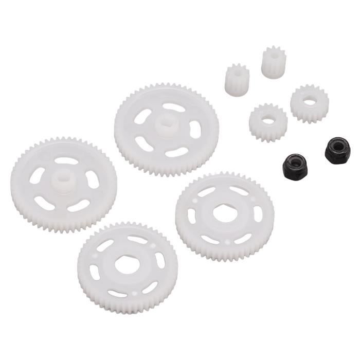 SPYMINNPOO – Lot De 4 Pignons Moteur RC 48DP (35T-38T) En Acier, Pour 1/10 RC, Alésage 5mm !