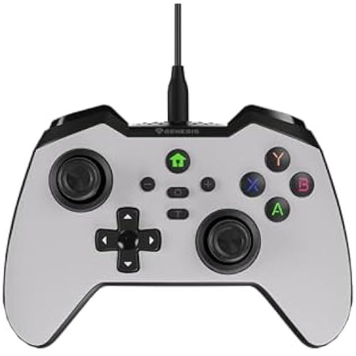 GENESIS Mangan 300 Noir Blanc USB Manette de Jeu Android Nintendo S