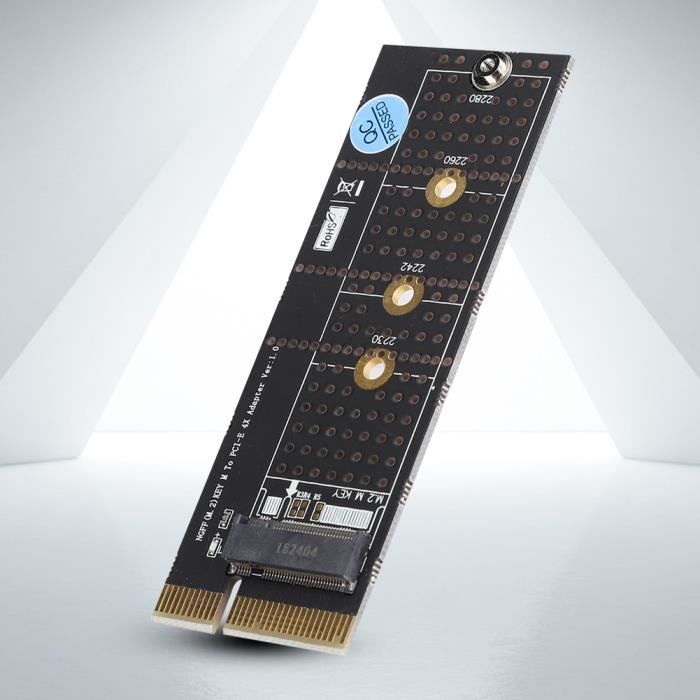 Kit Vis M.2 NVMe SSD - Vis De Montage Pour Carte Mère Et Disques SSD M.2 - Inclus Tournevis Et Entretoises - Compatible PC Et Ordinateur Portable