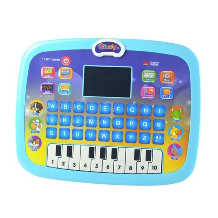 Tablette Pour Enfants Tablette D Apprentissage Pour 4 6 Ans Jouets Informatiques Educatifs 3 Modes Fonctionnels 8 Modes Bleu Cdiscount Jeux Jouets