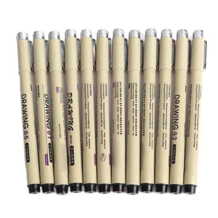 Stylo D'écriture Fluide à Lignes Fines, Stylo De Retouche De Précision