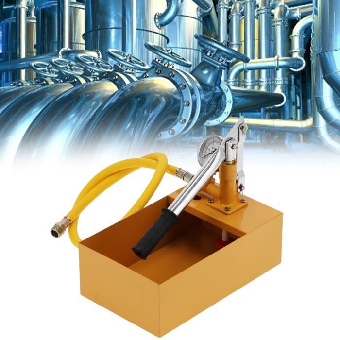 Pompe D’essai Hydraulique Manuelle 5 Litres – Test De Pression Pour Chauffage, Eau, Solaire, Jusqu’à 25 Bar - 6