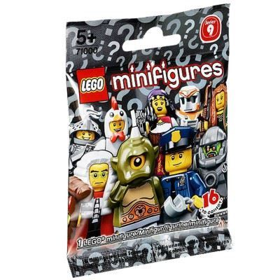 Minifigures à collectionner - LEGO - 71000 - Série 9 - 16 figurines spéciales - Mixte 3+