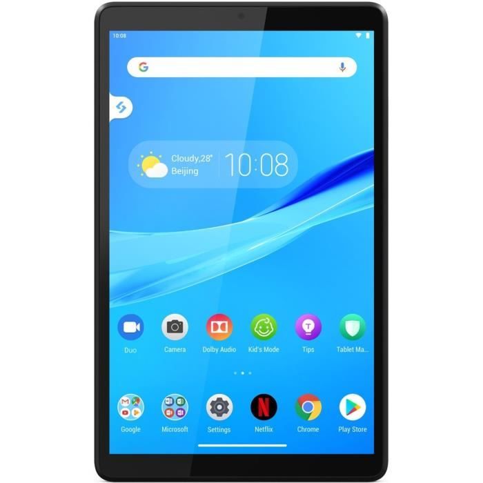 Tablette tactile LENOVO Tab M8 (2e gén.) - 8'' HD - 2 Go - 32 Go - Android 9 Pie - Noir