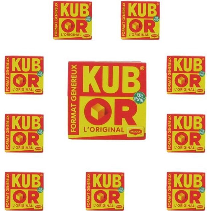 [Lot de 10] Bouillons Kub or Maggi x48 192g par boite Cdiscount Au quotidien