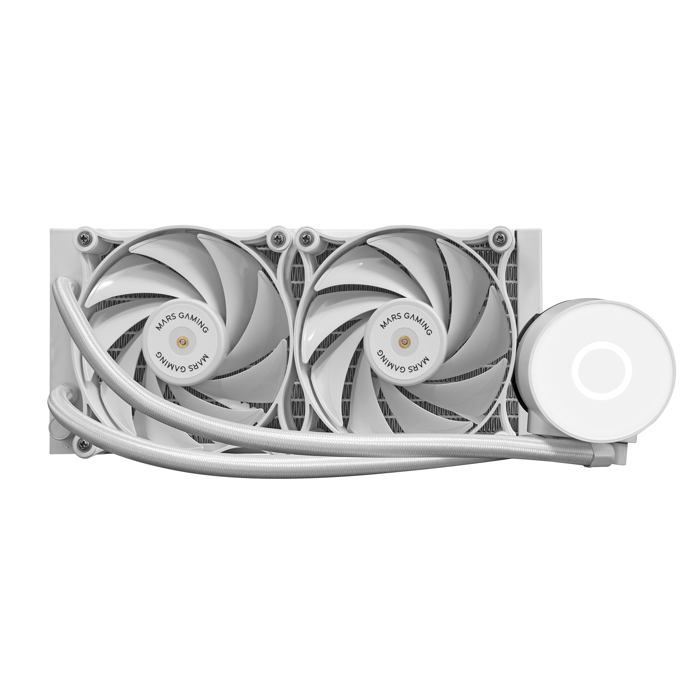 Dissipateur PC – MARS GAMING – MCPU220 – Refroidissement Liquide – 450W TDP – Ventilateur 120mm Noir