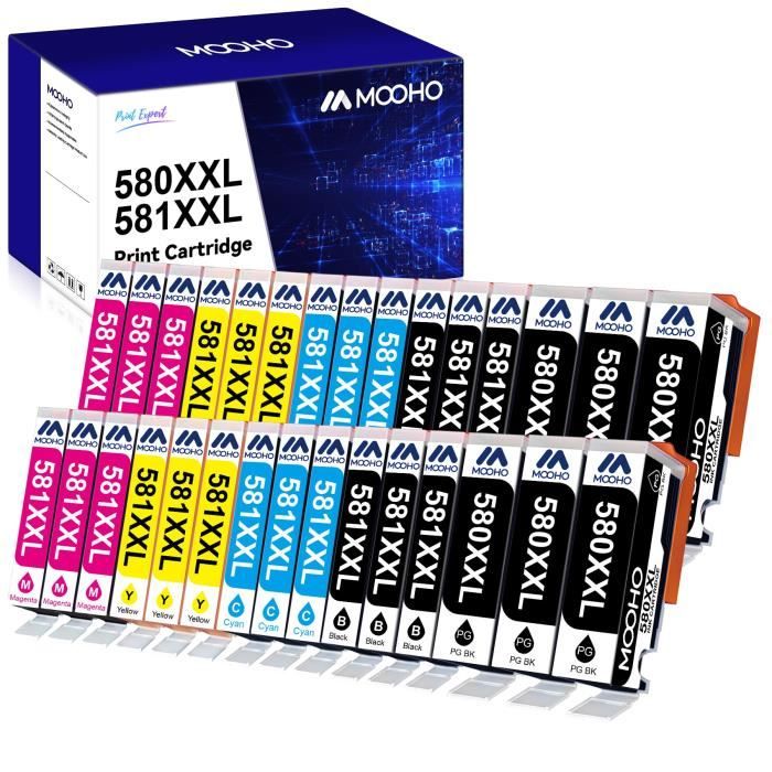 LCL Cartouche D'encre Compatible CLI-581 CLI-581XL CLI-581XXL