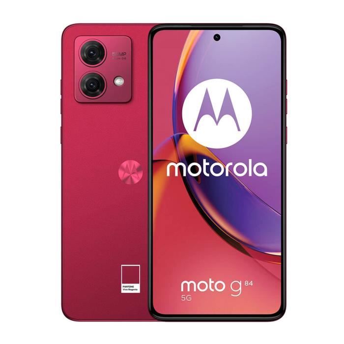 Motorola Moto G84 5G 8 Go/256 Go Magenta (Viva Magenta) Double SIM XT2347-2