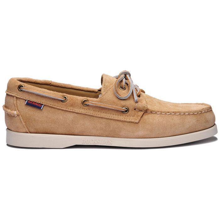 Chaussures bateau femme Sebago Portland Flesh - beige camel - 36