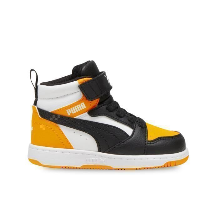 Puma Puma Rebound V6 Mid Ac+ Inf Chaussures pour Bébé et Petit enfant Blanc 396542-19
