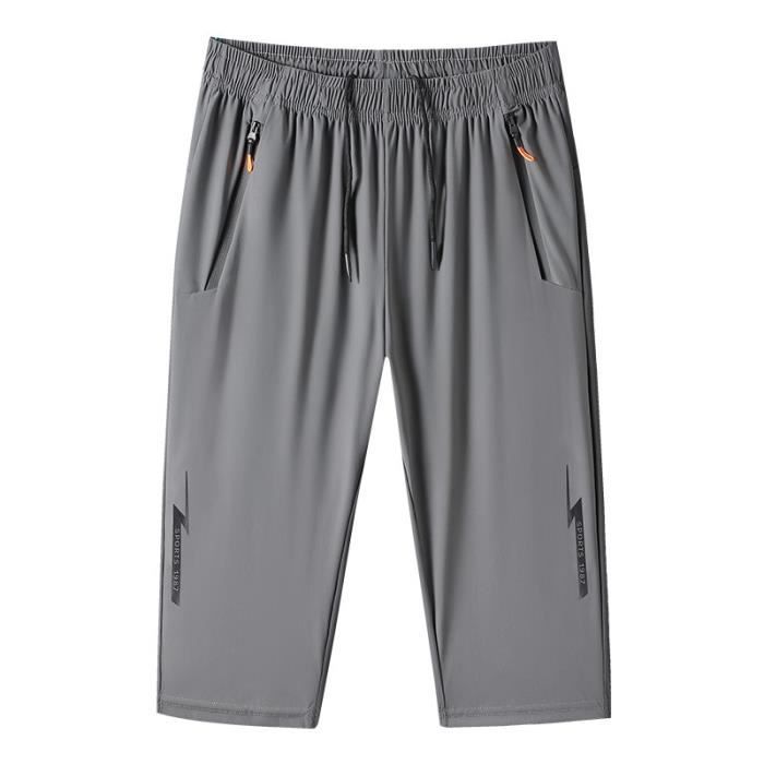 Pantacourt homme top taille elastique