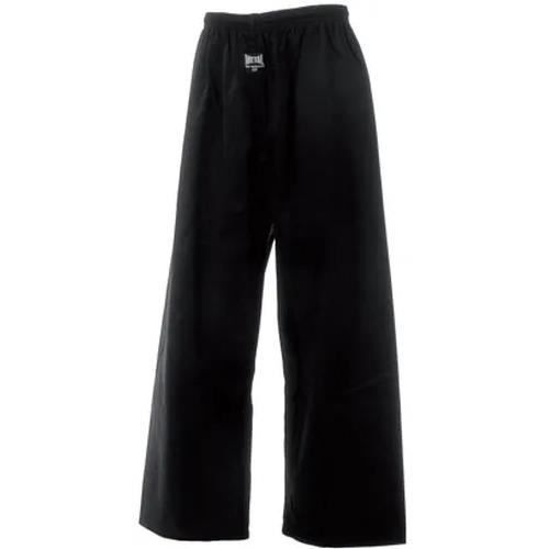Pantalon karaté Metal Boxe noir 140 cm homme adulte 100% coton - Full contact