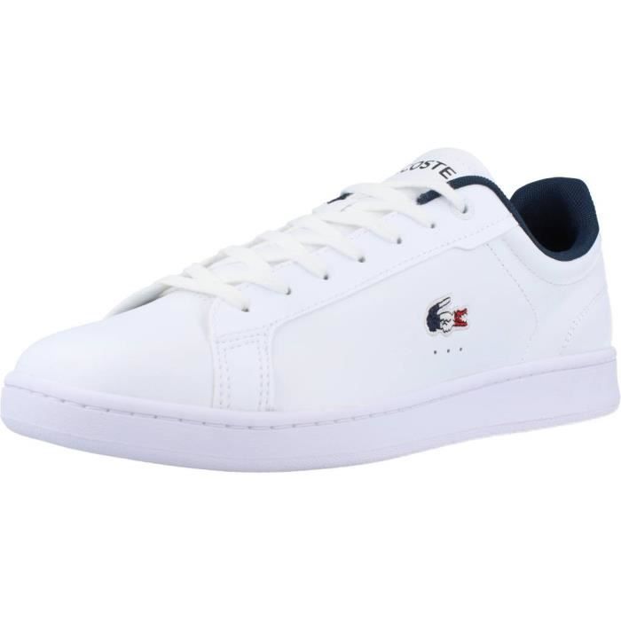 Basket Lacoste 134838 Blanc 41 Blanc Cdiscount Chaussures