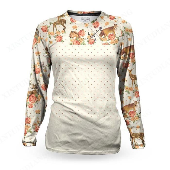 Maillot de cyclisme dosb court vélo motocross chemise VTT
