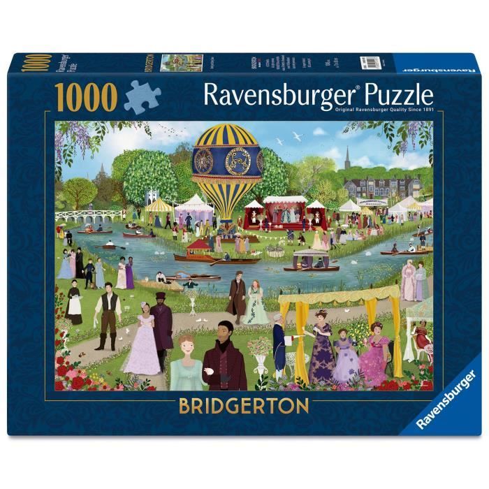 Puzzle 1000 pièces : Voir et être vu Bridgerton Ravensburger France