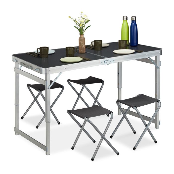 Relaxdays Cage de foot, transportable, pour petits et grands, H x L x P