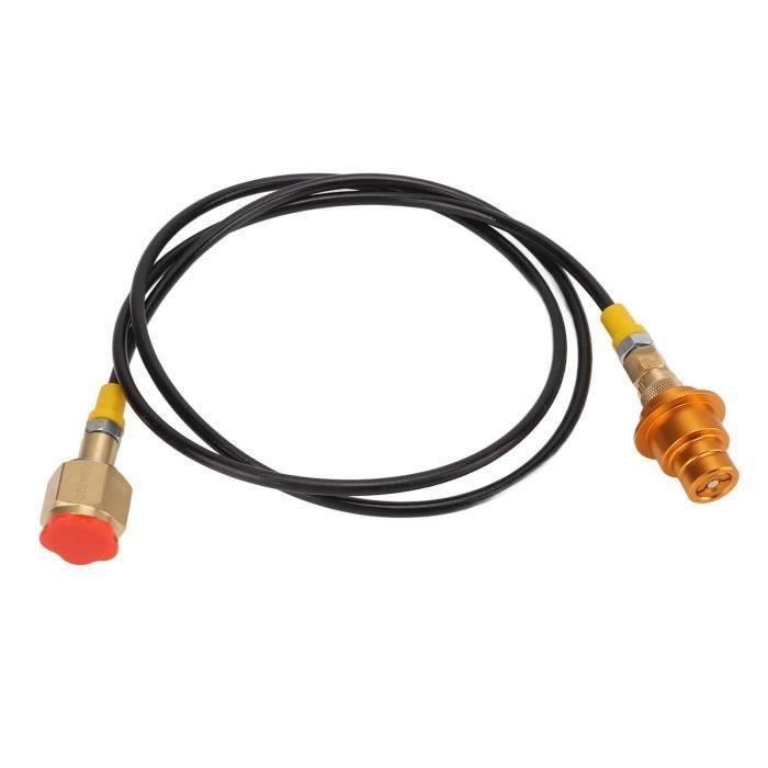 Tuyau CO2 Haute Pression 1.5m Avec Adaptateur - Pour Machine à Soda Sodastream Type Quick Connect