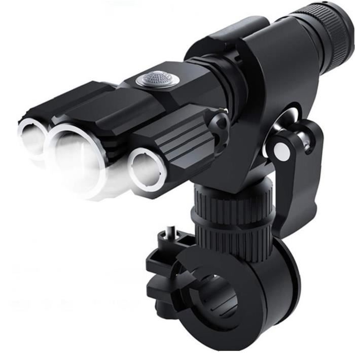 Lampe Led Zoom Réglable Lampe Torche Tactique MODOAO LED - Zoomable Et étanche IP65 éclairage Portable