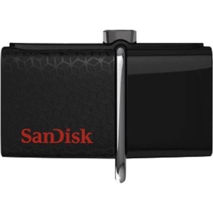 SANDISK Clé USB Ultra Dual - 32Gb - 3.0 - Noir
