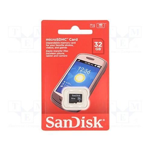 Carte Mémoire MicroSDHC SanDisk Classe 4 SDSDQM 032G B35 - vue 2