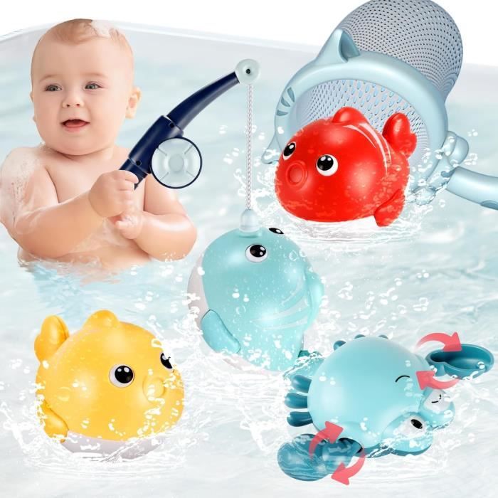 Jouets de Bain pour Bebe - - Petit Dauphin Pingouin - Couleur