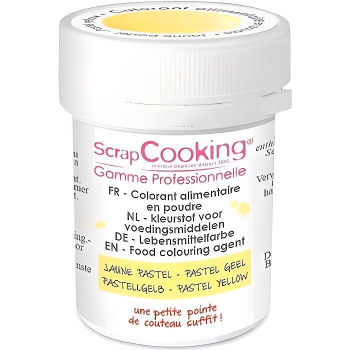 Gel colorant alimentaire rose 60 g Scrapcooking 