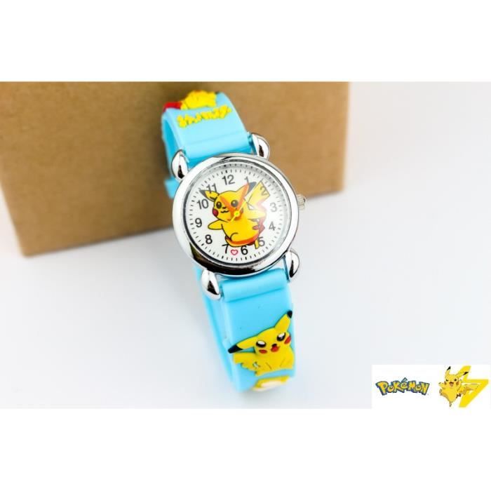Monte bracelet Pokémon Pikachu classique élégeance Bleu ciel