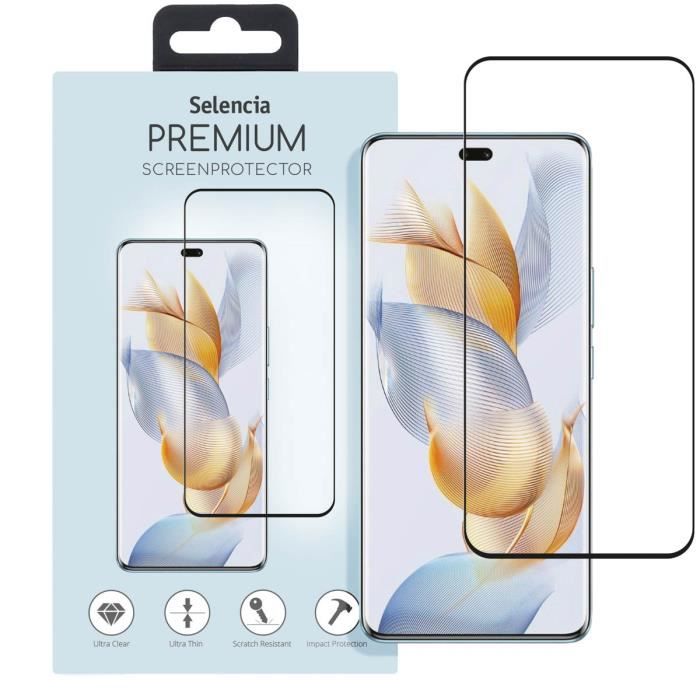Selencia Protection d'écran en verre trempé pour iPhone 13 Pro Max