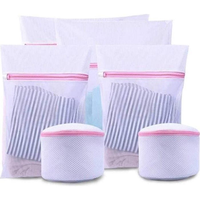 Ideal Idéal pour Filet à linge pour soutiens gorges/Blanc/Rose 