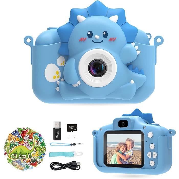Appareil Photo pour Enfants,2.0 Pouces 1080P HD Selfie,Mini Caméra