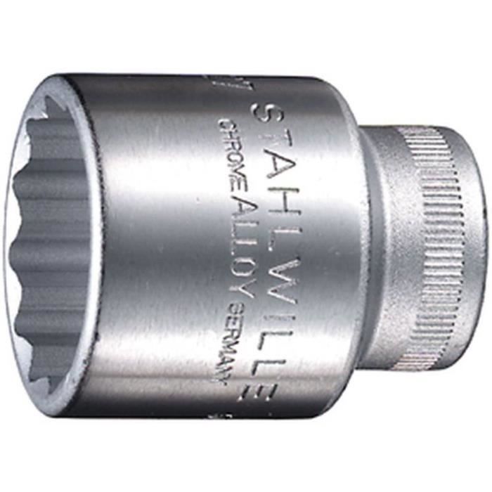 Coffret Embout Hexagonal XZN De M5 à M12 Avec Douille 1/2 Stilker 68170